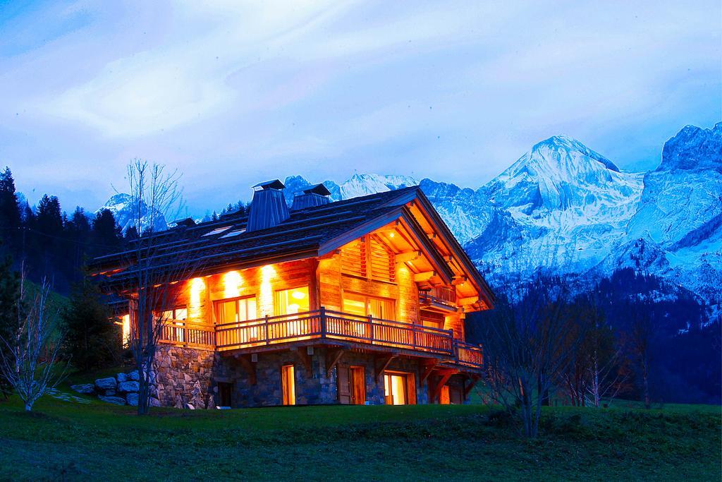 Chalet La Vigogne Et Spa Le Grand-Bornand Dış mekan fotoğraf
