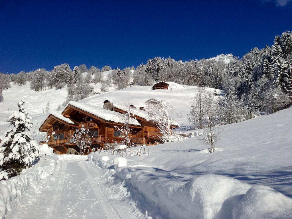 Chalet La Vigogne Et Spa Le Grand-Bornand Oda fotoğraf